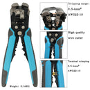 Automatic Wire Stripper SH-371 Pliers 0.5- 6mm2 AWG22 - 10 Terminal Crimping Kit Multifunctional Cable Cutter Stripping Tools