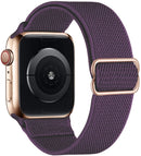 Scrunchie Strap for Apple watch band 44mm 40mm 38mm 42mm Adjustable Elastic Nylon solo Loop bracelet iWatch series 3 4 5 6 se