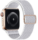 Scrunchie Strap for Apple watch band 44mm 40mm 38mm 42mm Adjustable Elastic Nylon solo Loop bracelet iWatch series 3 4 5 6 se