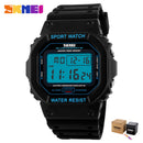 SKMEI Digital Men's Watches Chrono Alarm Calendar Sport Wrist Watch 5Bar Waterproof Male Electronic Clock relogio masculino 1134