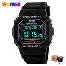 SKMEI Digital Men's Watches Chrono Alarm Calendar Sport Wrist Watch 5Bar Waterproof Male Electronic Clock relogio masculino 1134