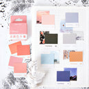 46Pcs/box Natural Scenary Stickers Creative Cute Mint Diary Journal Decoration Stationery Flakes Scrapbooking DIY Stickers