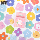 46Pcs/box Natural Scenary Stickers Creative Cute Mint Diary Journal Decoration Stationery Flakes Scrapbooking DIY Stickers