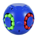 1PC Anti-Stress Rotating Magic Bean Cube Fingertip Fidget Adults Kids Stress Relief Toy Funny Educational Breakthrough Game