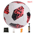 Russia Professional Size 4 Size 5 Football Premier PU Seamless Soccer Ball Goal Team Match Training Balls League futbol bola