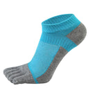 VERIDICAL Pure Cotton Five Finger Socks Mens Sports Breathable Comfortable Shaping Anti Friction Men's Socks With Toes EU 38-44