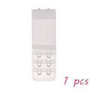 2 Hook Bra Extender For Women's Elastic Bra Extension Strap Hook Clip Expander Adjustable Belt Buckle Intimates 1/3/4 Pcs