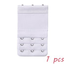 2 Hook Bra Extender For Women's Elastic Bra Extension Strap Hook Clip Expander Adjustable Belt Buckle Intimates 1/3/4 Pcs
