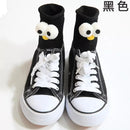 Funny Socks Women's Short Cotton Hot Sale 3D eyes Designer Fashion Amusing Lovely Harajuku kawaii Gift Happy Cute Socks