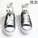 Funny Socks Women's Short Cotton Hot Sale 3D eyes Designer Fashion Amusing Lovely Harajuku kawaii Gift Happy Cute Socks