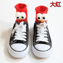 Funny Socks Women's Short Cotton Hot Sale 3D eyes Designer Fashion Amusing Lovely Harajuku kawaii Gift Happy Cute Socks
