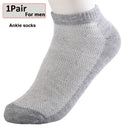 1/5 Pairs Men Cotton Socks Summer Breathable Invisible Boat Socks Nonslip Loafer Ankle Low Cut Short Sock Male Sox for Shoes