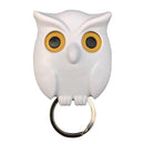 1PCS Night Owl Black white brown Magnetic Wall Key Holder Magnets Keep Keychains Key Hanger Hook Hanging Key It Will Open Eyes