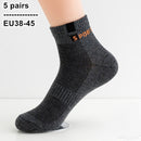 10 Pieces=5 Pairs /Pack Men Cotton Socks Breathable Non-slip Summer Ankle Socks Women Mesh Boat Socks Men Short Socks Plus Size