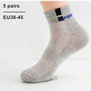 10 Pieces=5 Pairs /Pack Men Cotton Socks Breathable Non-slip Summer Ankle Socks Women Mesh Boat Socks Men Short Socks Plus Size