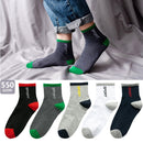 10 Pieces=5 Pairs /Pack Men Cotton Socks Breathable Non-slip Summer Ankle Socks Women Mesh Boat Socks Men Short Socks Plus Size