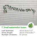 240cm Green Silk Artificial Hanging Ivy Leaf Garland Plants Vine grape Leaves 1Pcs Home Bathroom Decoration Garden Party Decor