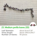 240cm Green Silk Artificial Hanging Ivy Leaf Garland Plants Vine grape Leaves 1Pcs Home Bathroom Decoration Garden Party Decor