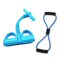 4 Resistanc Elastic Pull Ropes Exerciser Rower Belly Resistance Band Home Gym Sport Training Elastic Bands For Fitness Equipment