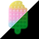 Push Bubble Board Game Anti Stress Relief Toy Kids Push Bubble Ice Cream Board Game Gifts Children Fun Pressure Reduction