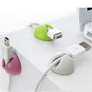 1-5Pcs Solid Desk Set Wire Clip Organizer Office Accessories Bobbin Winder Wrap Cord Cable Manager for Mouse USB Keyboard Lines