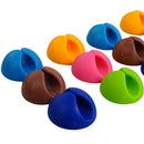 1-5Pcs Solid Desk Set Wire Clip Organizer Office Accessories Bobbin Winder Wrap Cord Cable Manager for Mouse USB Keyboard Lines