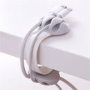 1-5Pcs Solid Desk Set Wire Clip Organizer Office Accessories Bobbin Winder Wrap Cord Cable Manager for Mouse USB Keyboard Lines
