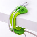 1-5Pcs Solid Desk Set Wire Clip Organizer Office Accessories Bobbin Winder Wrap Cord Cable Manager for Mouse USB Keyboard Lines