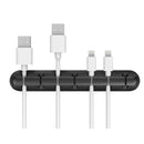 1-5Pcs Solid Desk Set Wire Clip Organizer Office Accessories Bobbin Winder Wrap Cord Cable Manager for Mouse USB Keyboard Lines