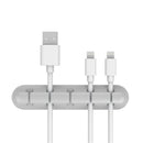 1-5Pcs Solid Desk Set Wire Clip Organizer Office Accessories Bobbin Winder Wrap Cord Cable Manager for Mouse USB Keyboard Lines