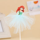 1pcs/Lot Frozen Elsa Anna Princess Cake Cupcake Toppers Cake Flag Girls Birthday Party Decoration Anniversaire Cake Supplies