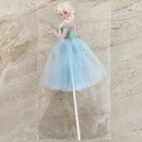 1pcs/Lot Frozen Elsa Anna Princess Cake Cupcake Toppers Cake Flag Girls Birthday Party Decoration Anniversaire Cake Supplies