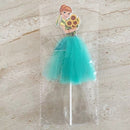 1pcs/Lot Frozen Elsa Anna Princess Cake Cupcake Toppers Cake Flag Girls Birthday Party Decoration Anniversaire Cake Supplies