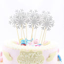 1pcs/Lot Frozen Elsa Anna Princess Cake Cupcake Toppers Cake Flag Girls Birthday Party Decoration Anniversaire Cake Supplies