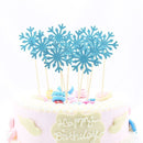1pcs/Lot Frozen Elsa Anna Princess Cake Cupcake Toppers Cake Flag Girls Birthday Party Decoration Anniversaire Cake Supplies