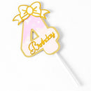 1pcs/Lot Frozen Elsa Anna Princess Cake Cupcake Toppers Cake Flag Girls Birthday Party Decoration Anniversaire Cake Supplies