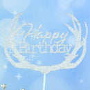 1pcs/Lot Frozen Elsa Anna Princess Cake Cupcake Toppers Cake Flag Girls Birthday Party Decoration Anniversaire Cake Supplies