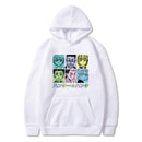 Japanese Anime Funny Killua Eyes Killua HxH Hoodies 2021 Winter Japan Style Hunter X Hunter Sweatshirts Streetwear for Women/men