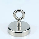 1PC Super Strong Neodymium Magnet Pot Fishing Salvage Magnets Neodymium Round Powerful Magnetic Hook Sea Fishing Magnet Searcher