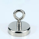 1PC Super Strong Neodymium Magnet Pot Fishing Salvage Magnets Neodymium Round Powerful Magnetic Hook Sea Fishing Magnet Searcher
