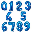 32 40 inch number balloons Big Rose Gold Silver Black Figure Foil Balloon Wedding Birthday Party Decoration Balloons