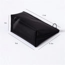 1PC Black Women Men Necessary Cosmetic Bag Transparent Travel Organizer Fashion Small Large Black Toiletry Bags Makeup Pouch
