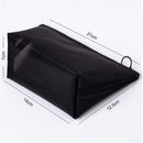 1PC Black Women Men Necessary Cosmetic Bag Transparent Travel Organizer Fashion Small Large Black Toiletry Bags Makeup Pouch