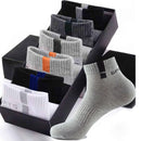 10 Pcs=5 Pairs Men Socks Cotton Socks Breathable Sweat-Absorbent Spring Autumn Black Socks Deodorant Business Men Socks Pack