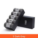 10 Pcs=5 Pairs Men Socks Cotton Socks Breathable Sweat-Absorbent Spring Autumn Black Socks Deodorant Business Men Socks Pack