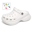 Summer Women Clogs Quick Dry Wedges Platform Garden Shoes Beach Sandals Home Slippers Thick Sole Increased Flip Flops for Women