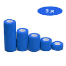 1 Rolls First Aid Self Adherent Cohesive Bandages Sports Tape for Wrist Ankle Sprains & Swelling Width 2.5-15cm Rainbow Colors