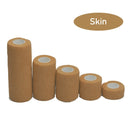 1 Rolls First Aid Self Adherent Cohesive Bandages Sports Tape for Wrist Ankle Sprains & Swelling Width 2.5-15cm Rainbow Colors