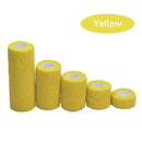 1 Rolls First Aid Self Adherent Cohesive Bandages Sports Tape for Wrist Ankle Sprains & Swelling Width 2.5-15cm Rainbow Colors