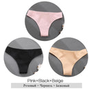 3Pcs Cotton Panties Women Low-Rise Underwear M-2XL Ladies Comfortable Briefs Plus Size Underpants Soft Female Lingerie 7 Colors